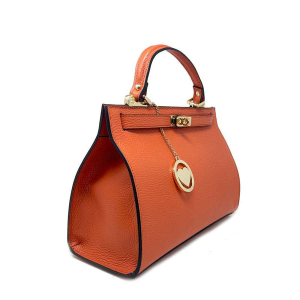 Women's Genuine Leather Dollar Bag - San Marino k042. 