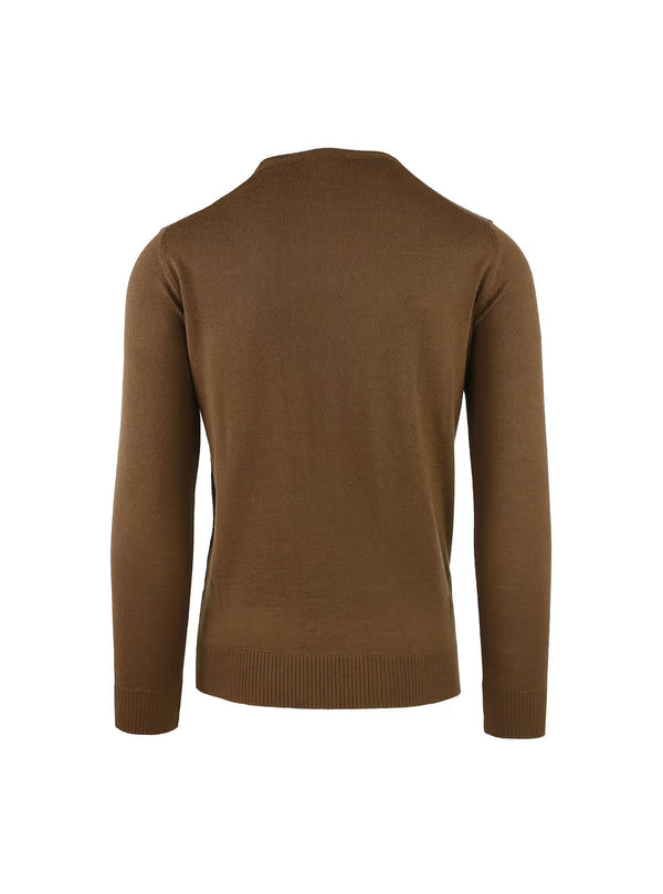 GIROCOLLO A JACQUARD MICRO RETTANGOLI