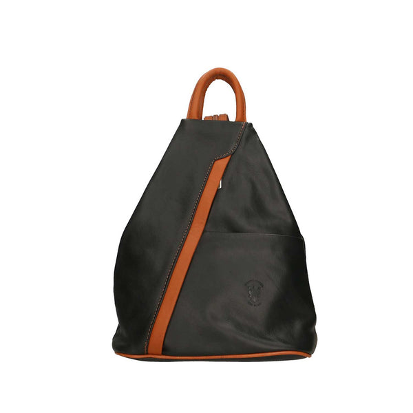 Women's Backpack Bag in Genuine Leather Made in Italy - 25x30x13 Cm. Backpack. 80072 