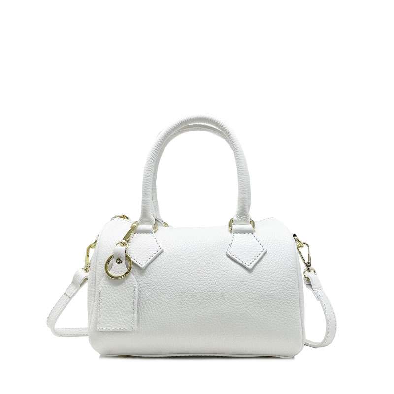 Small Leather Handbag Trunk Bag. 7737 