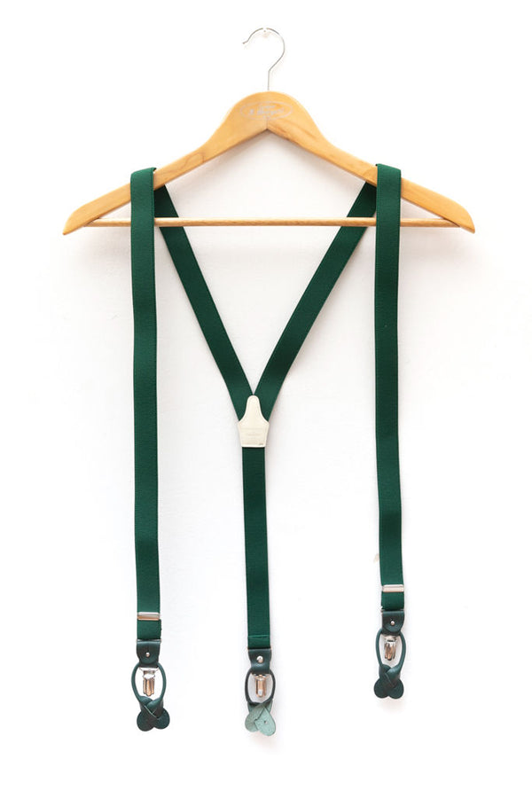 Dark green braces