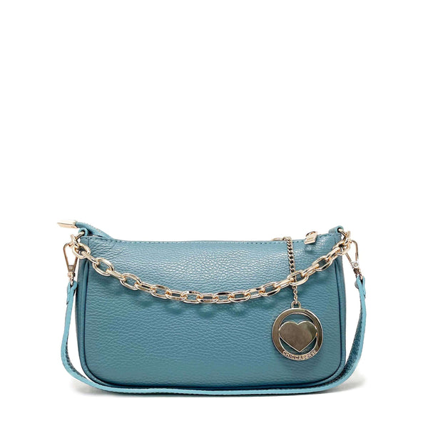 Women's Small Shoulder Clutch Bag with Chain - K032 