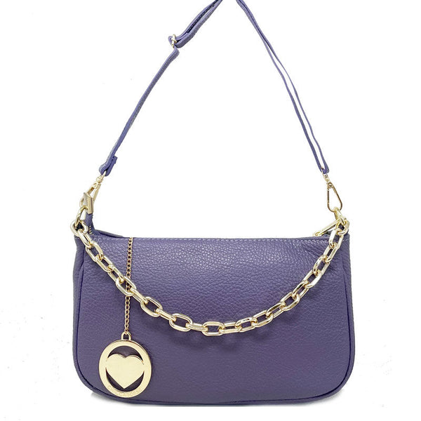 Women's Small Shoulder Clutch Bag with Chain - K032 