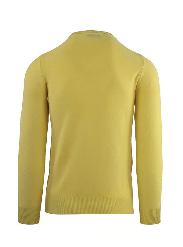 CREW NECK LONG SLEEVE RICE GRAIN STITCH