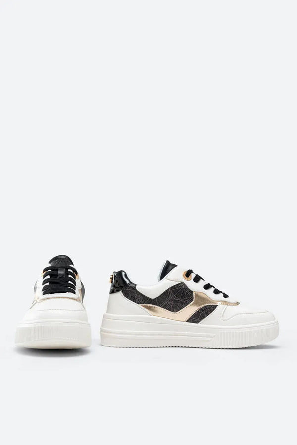 White Broome Sneaker Teodosia Black