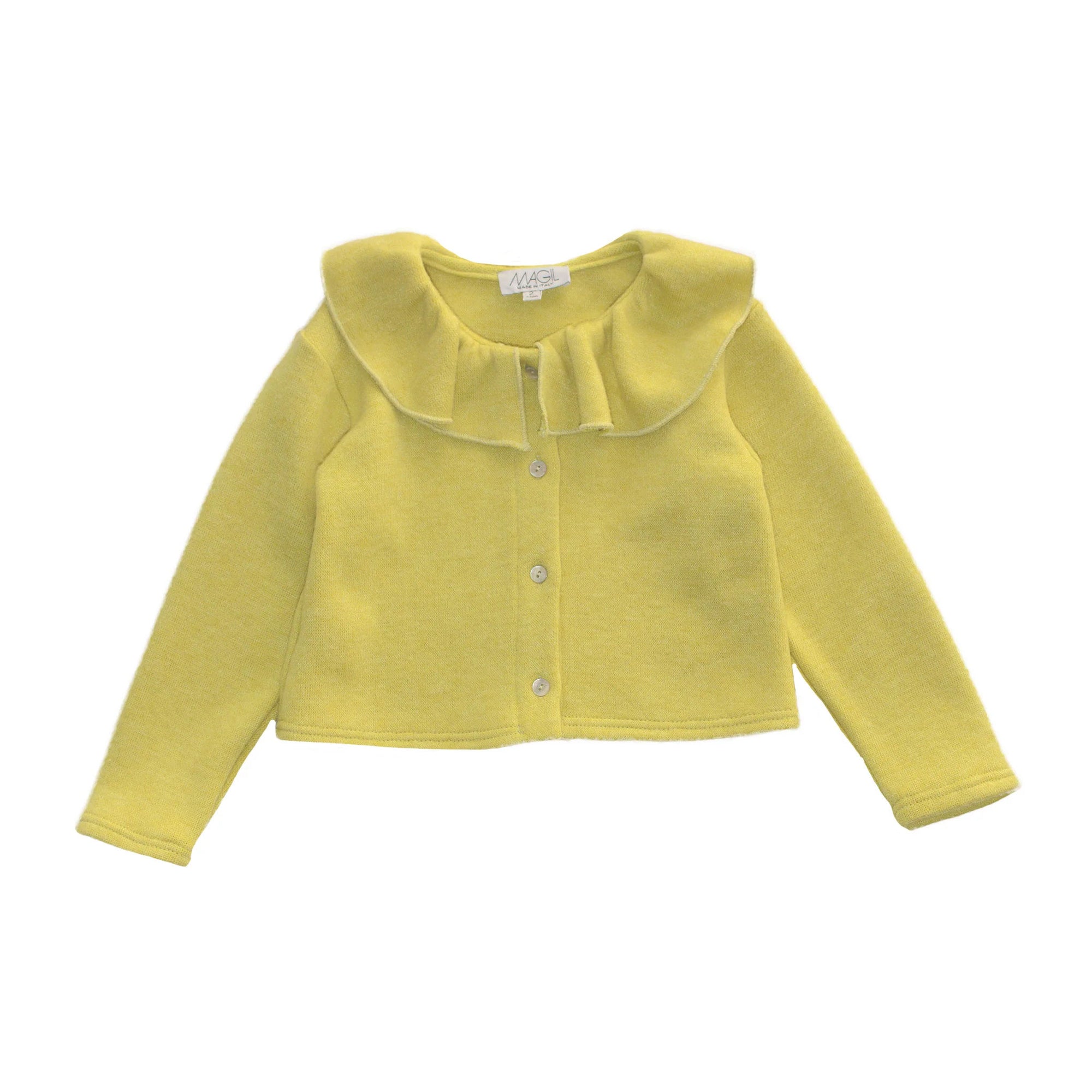 CARDIGAN IN VISCOSA LIME