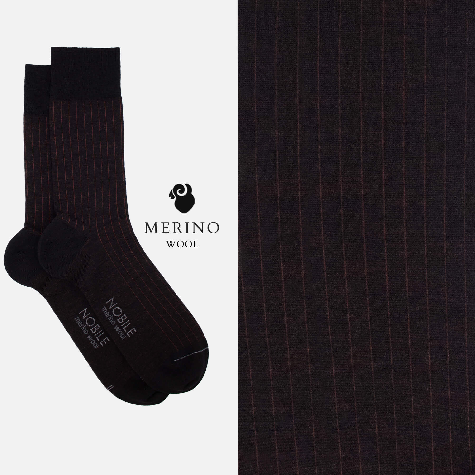 St. Moritz - Box da 6 calze corte in lana Merino - Coste & Pois