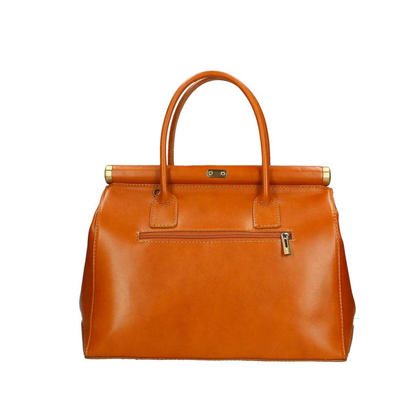Elegant Women's Handbag in Leather - 35x28x16 cm - 9106 