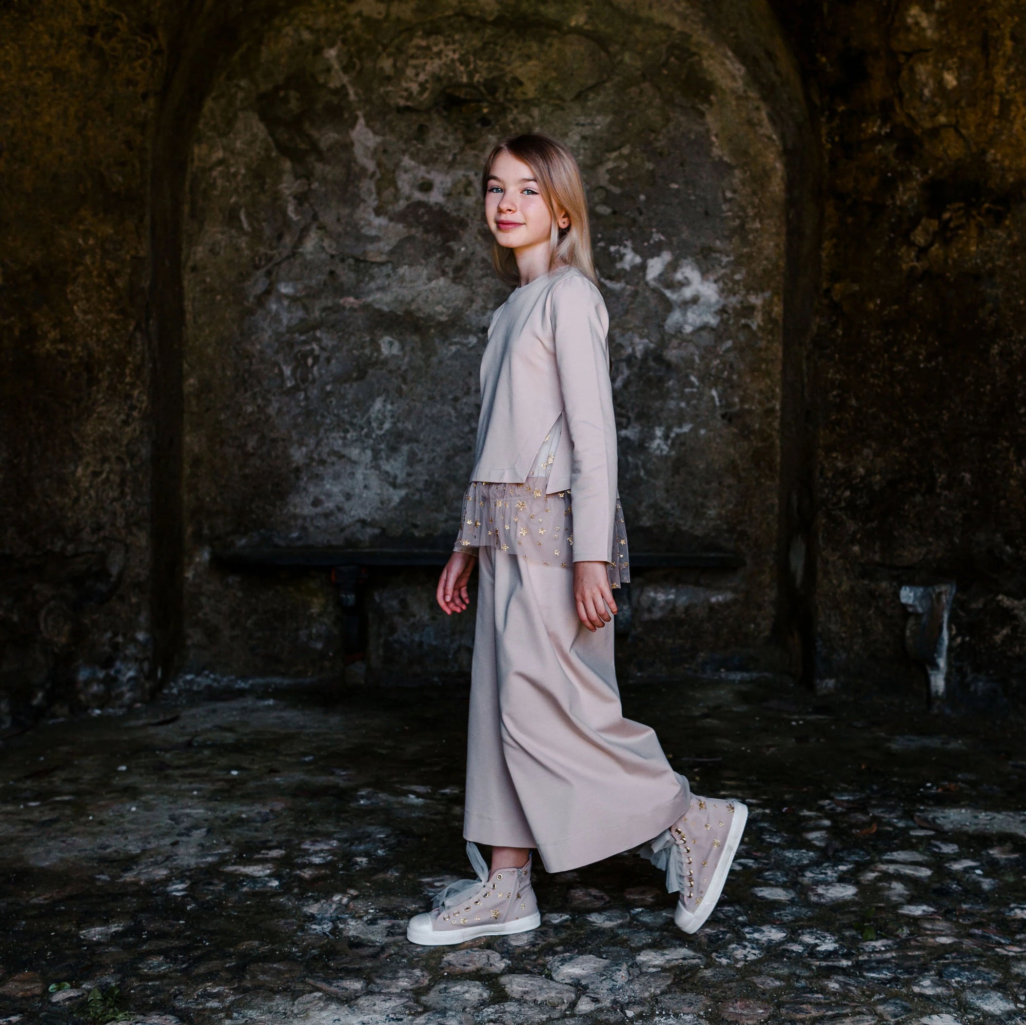 PANTALONE A CARAMELLA IN PUNTO MILANO