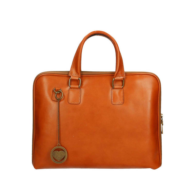 Women's Leather Briefcase Document Bag 37 x 27 x 7 Cm - 9033 