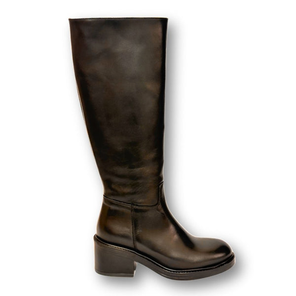 MastroDomenico Women's Handmade High Boots - Testa di Moro 