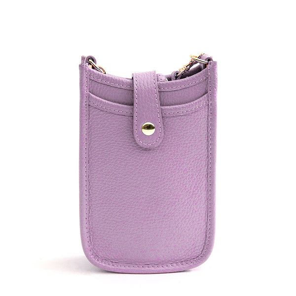 CELL PHONE CASE - lilac dollar leather