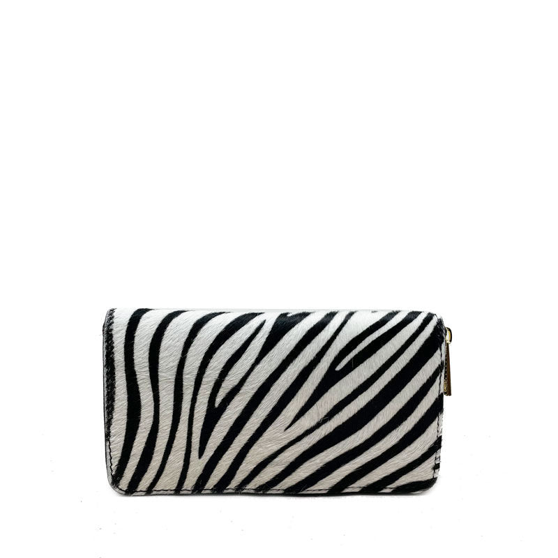 Animalier Wallet in Cavallina Large Leather - K050 