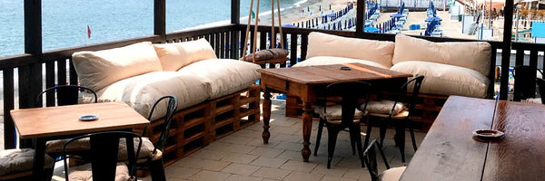 SOFT PALLET, Soft Pallet Seat Cushion for Outdoors 120x80