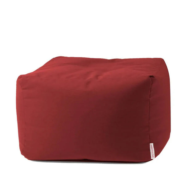 SOFT CUBE 60, Pouf Sacco per Esterni Sfoderabile 60x60 h42