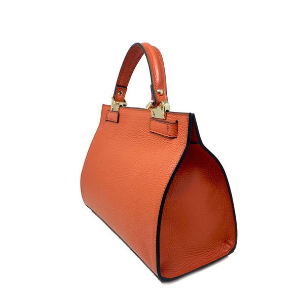Women's Genuine Leather Dollar Bag - San Marino k042. 