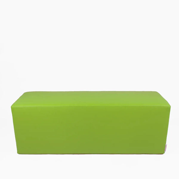 HORIZON 84, Pouf Bench Footrest in Removable Eco-Leather 84x42 h 42