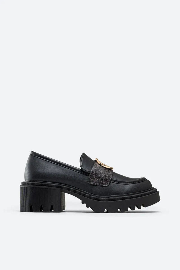 Taylor Teodosia Mono Black Moccasins