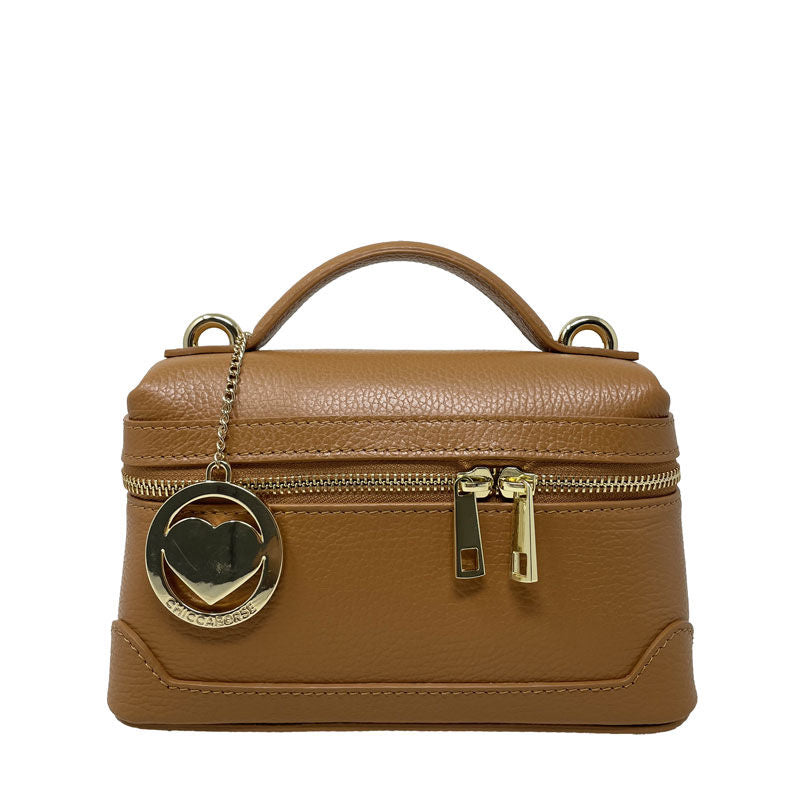 Borsa Beauty a mano in pelle - K078