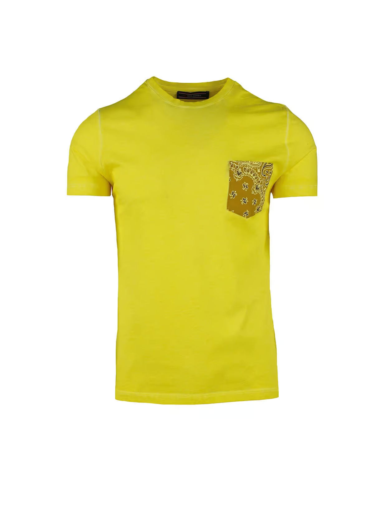 T-SHIRT WITH PATTERNED POCKET