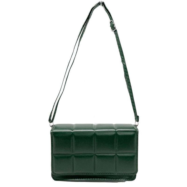 Women's Small Quilted Eco-Leather Vegan Bag - E001 