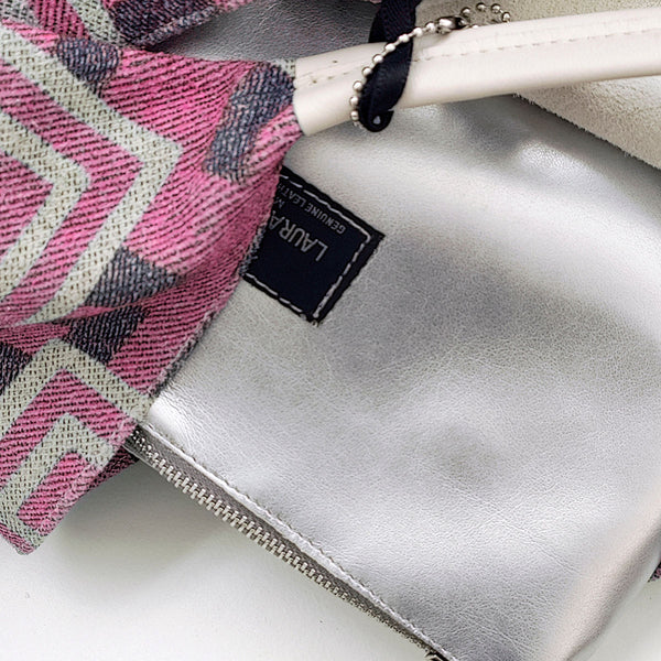 FANTASY SAC - Sacca in tessuto stampato rosa
