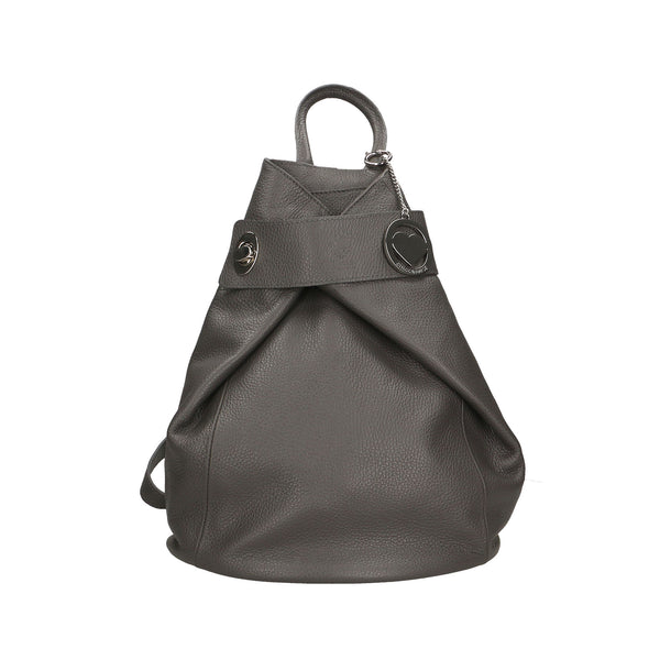 Women's Backpack in Soft Leather Made in Italy - 28x35x12 Cm - 34030 