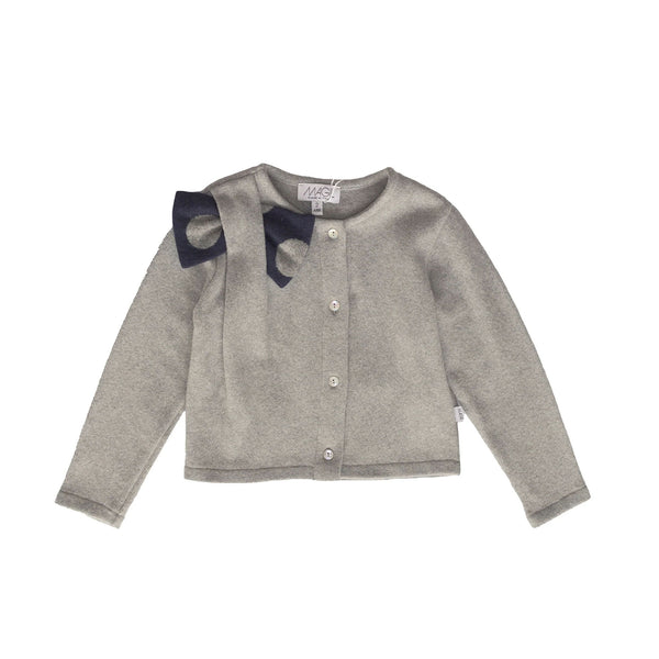 CARDIGAN CON FIOCCO FANTASIA POIS