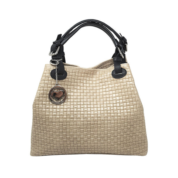 Women's Handbag Woven Leather - Cortona 80047 