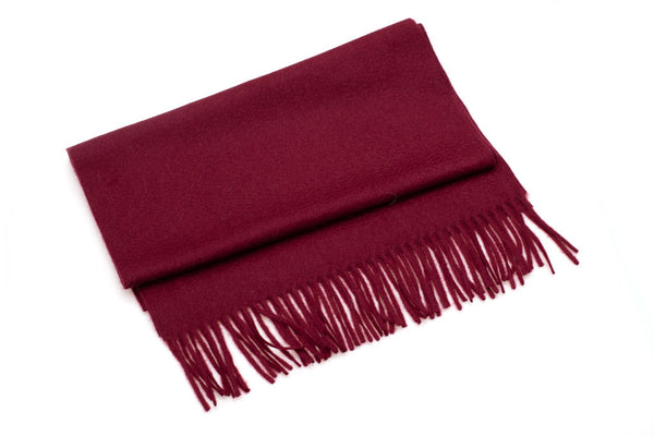 Cashmere fringe scarf
