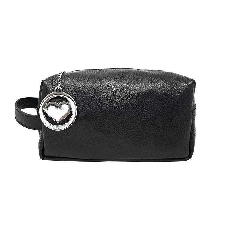 Unisex Leather Travel Beauty Case Toiletry Bag - K027. 