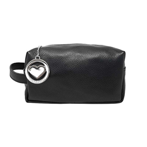 Unisex Leather Travel Beauty Case Toiletry Bag - K027. 