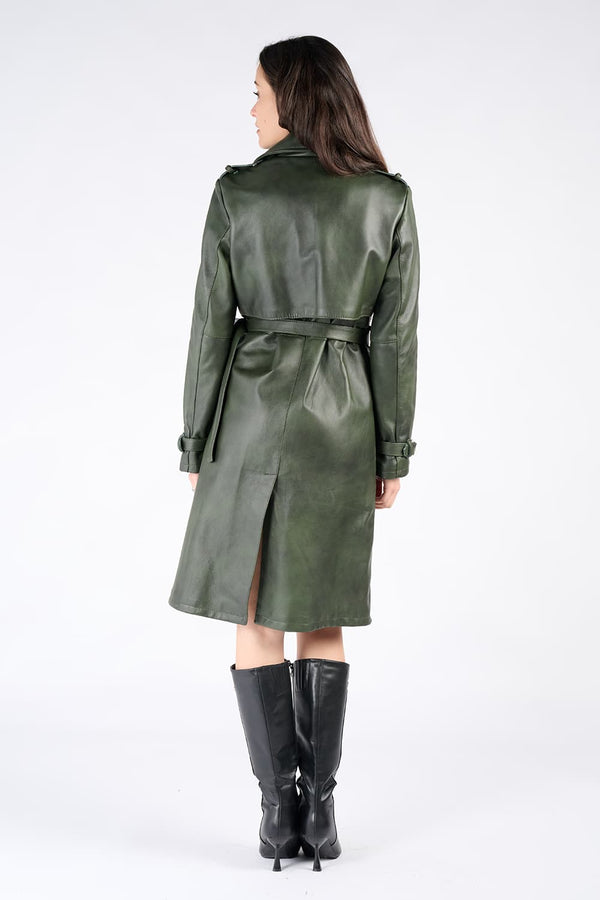 Studded Trench Coat