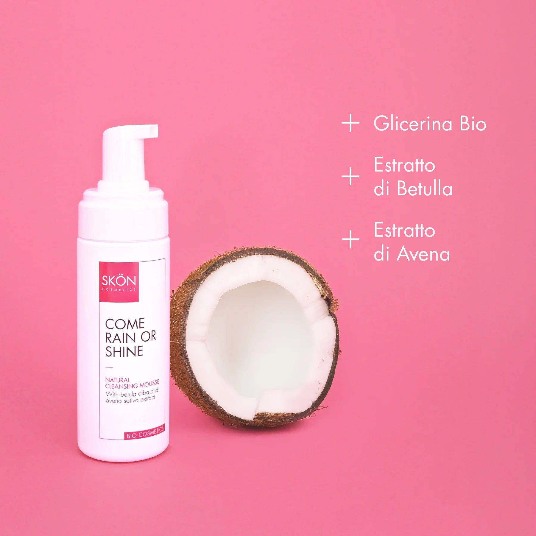 Organic Facial Cleansing Mousse
