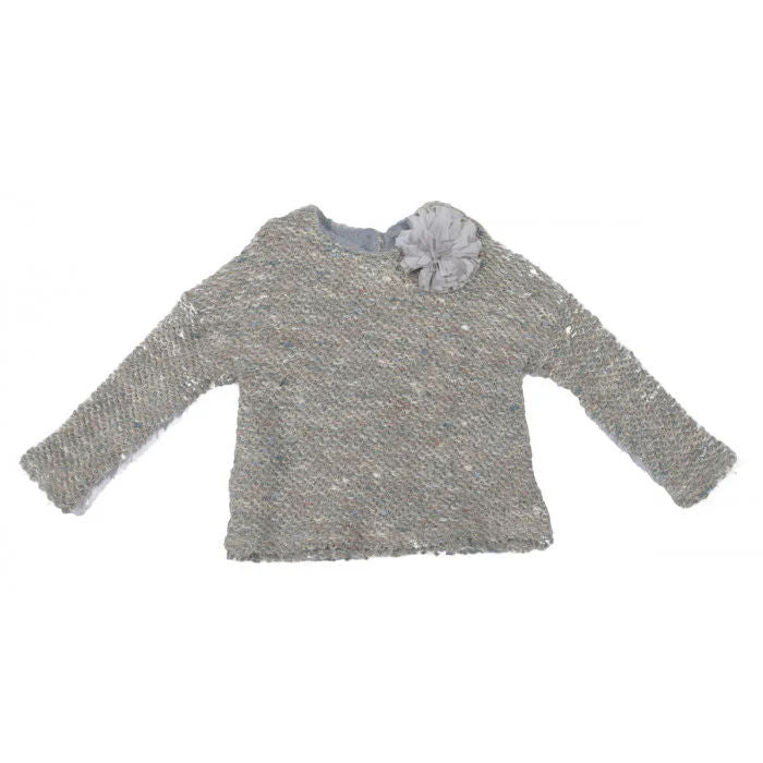 POWDER BOUCLE SWEATER