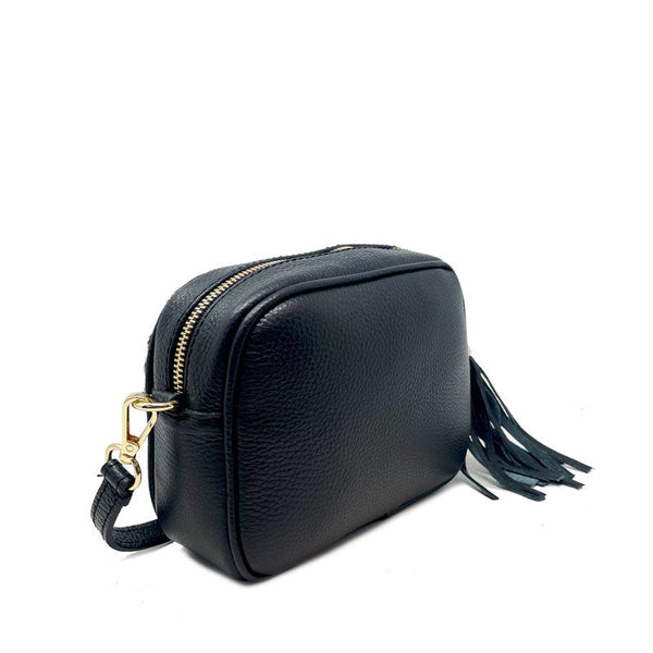 Borsa Piccola da Donna a Spalla Clutch in Cavallina e Pelle Dollaro - Savana K049