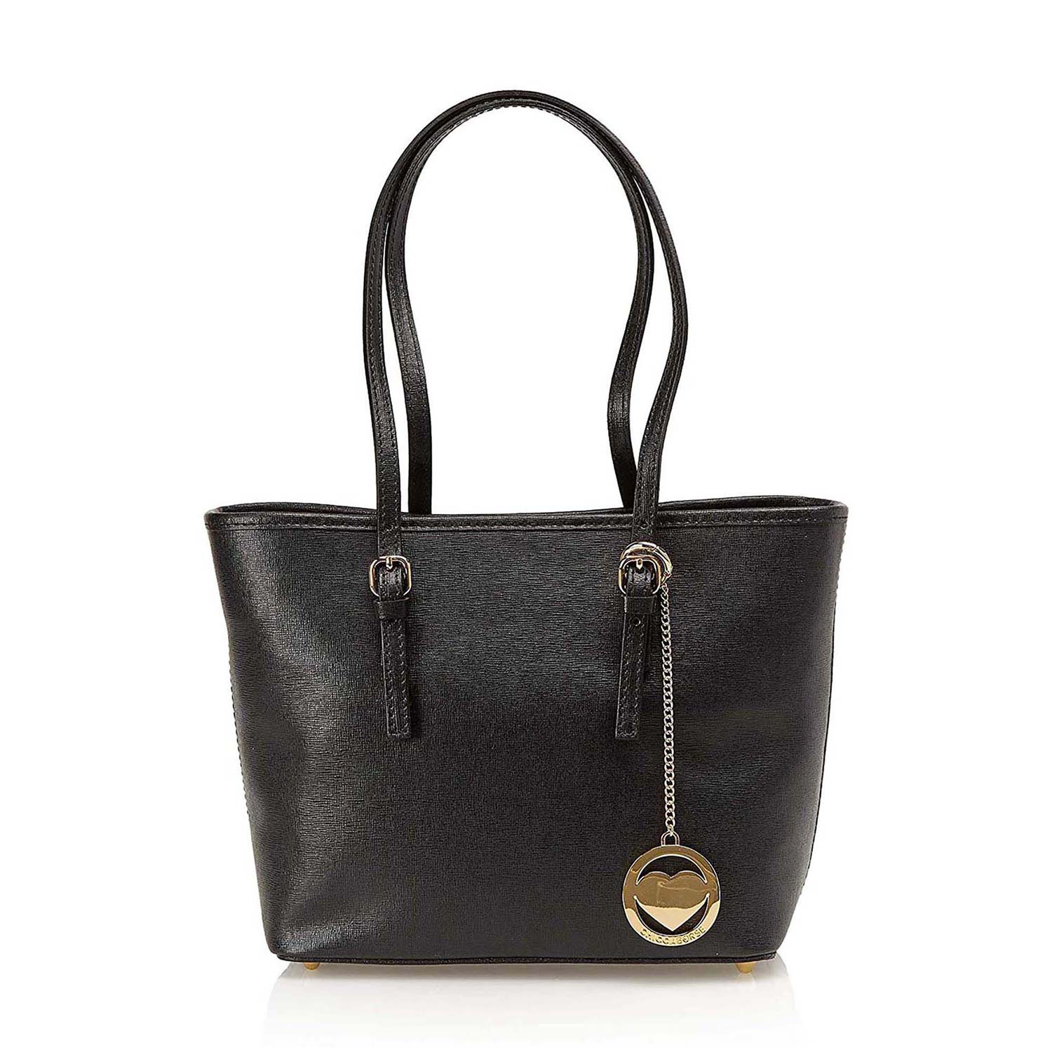 Women's Shoulder Bag Saffiano Leather Handmade - Cefalu' 3303. 