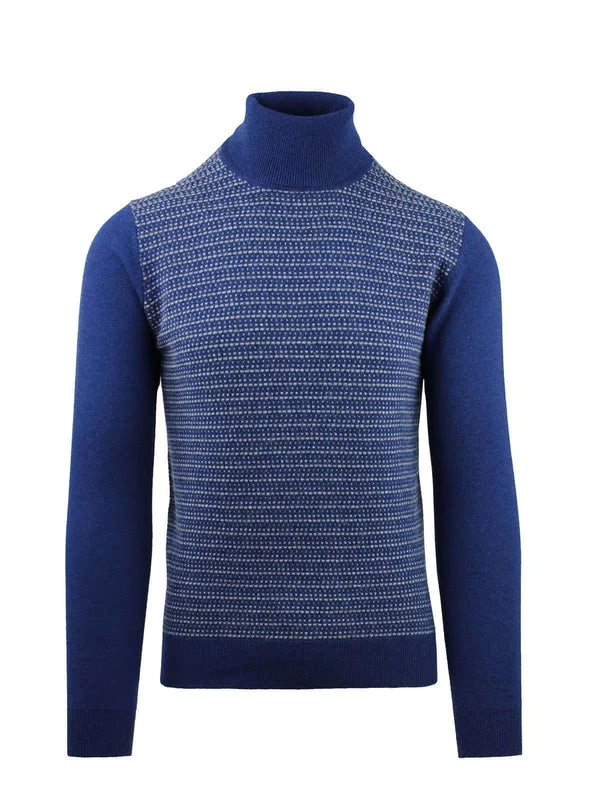 JACQUARD TURTLENECK