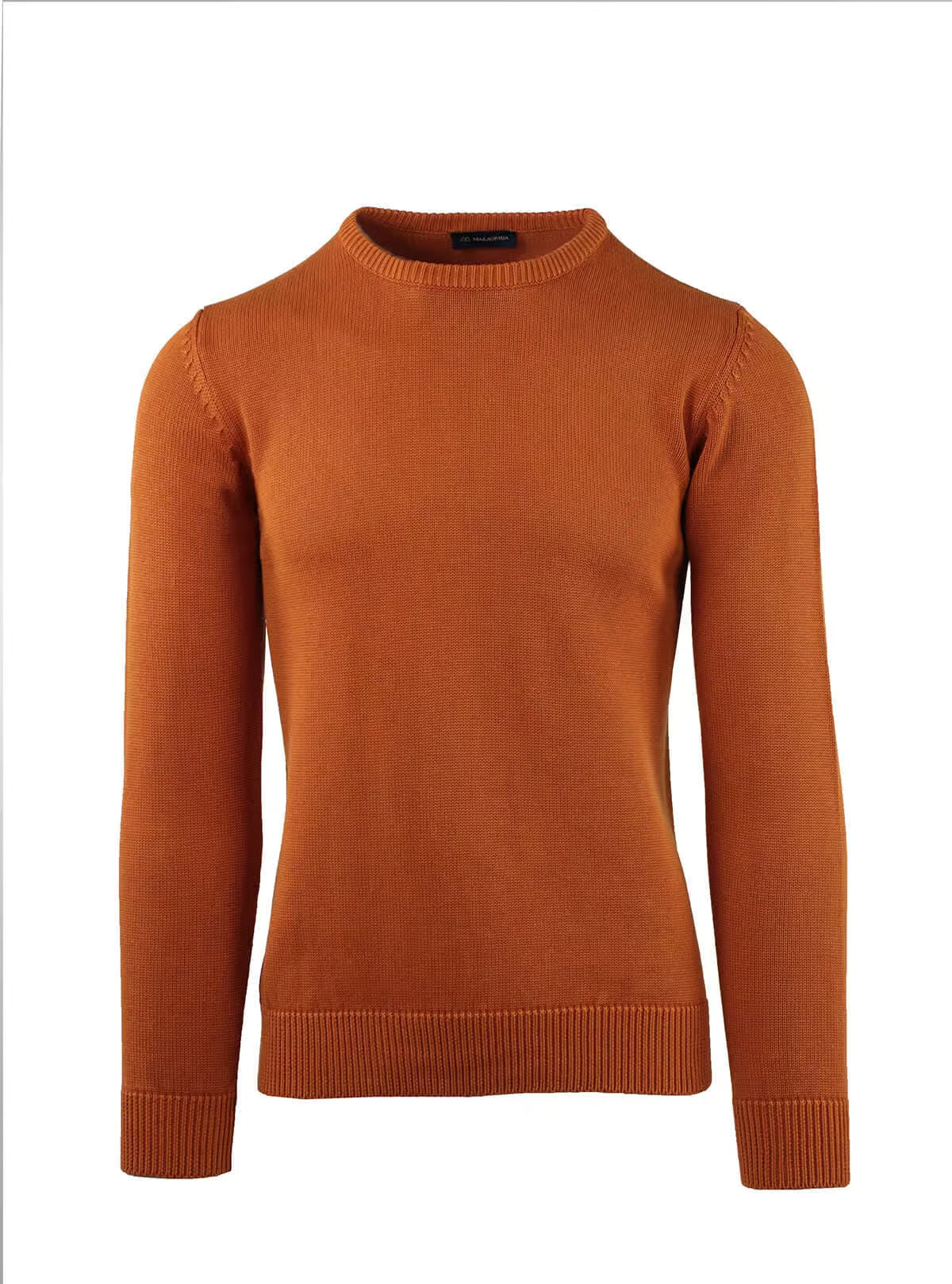 STONE WASHED SHAVED CREW NECK