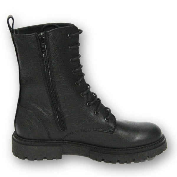MastroDomenico Women's Handcrafted Ankle Boots – Black 