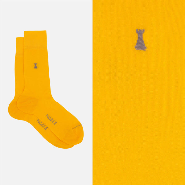 Federico II - Plain short sock 