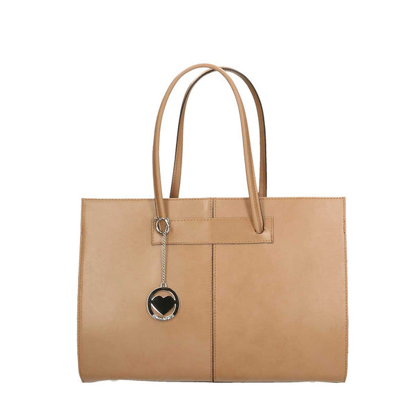 Handbag, 24-hour document holder for women in leather - 39x30x11 cm - 9008 