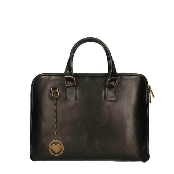 Women's Leather Briefcase Document Bag 37 x 27 x 7 Cm - 9033 