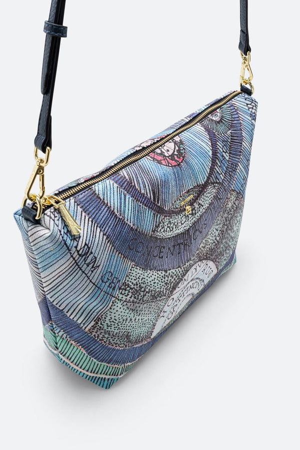 Reversible Navy e Planetarium Aquamarine Large
