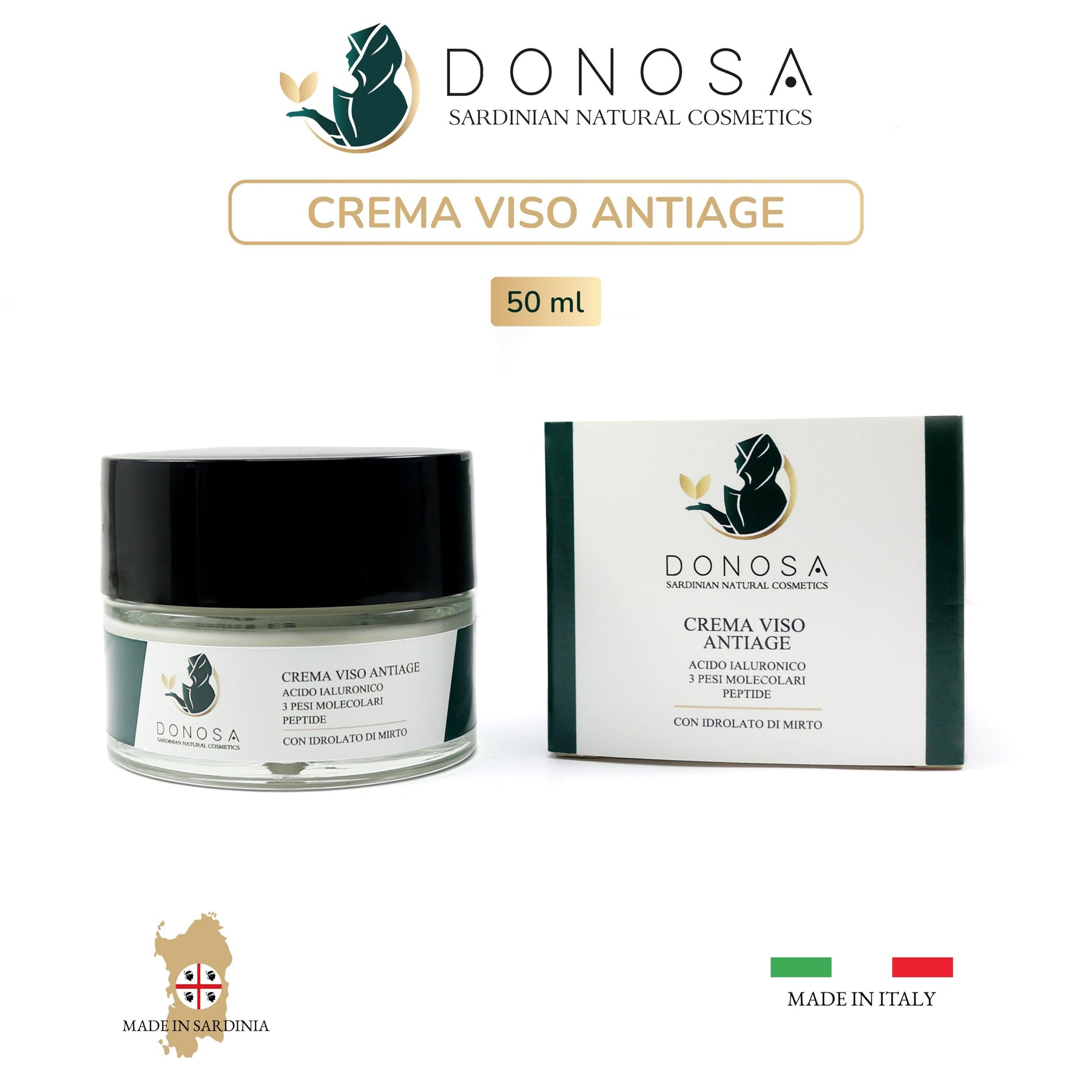 KIT  GEL DETERGENTE + CREMA VISO ANTIETÀ + OMAGGIO