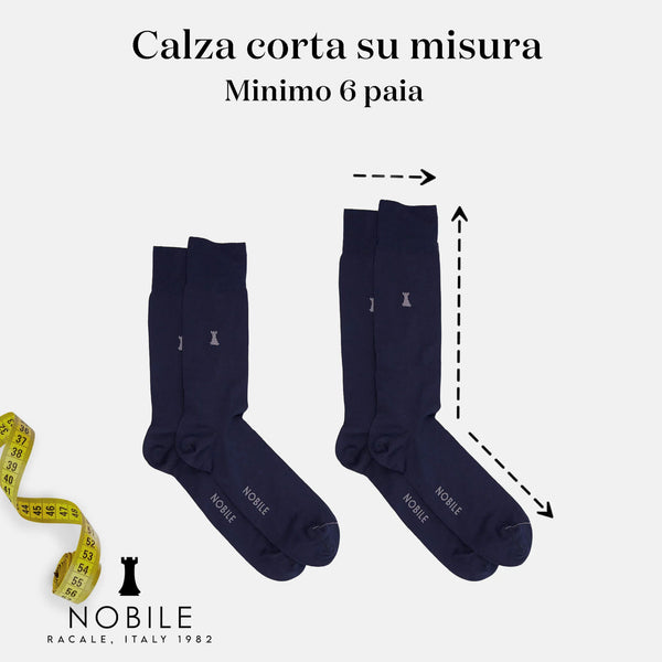 Custom Size - Short Sock (6 pairs and up)