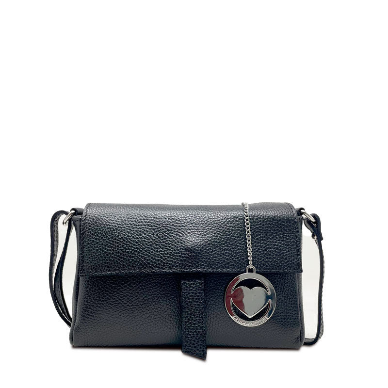 Borsa Clutch Piccola da Donna a Spalla in Pelle Dollaro - Saturnia K071.
