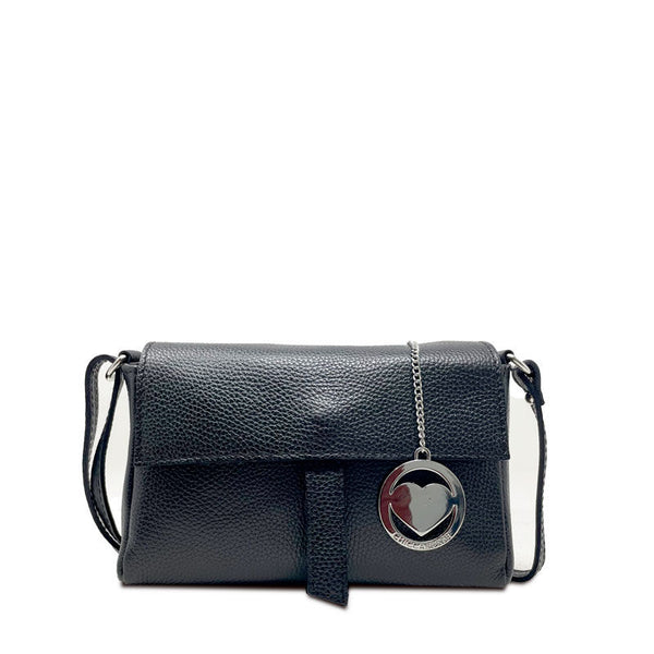 Borsa Clutch Piccola da Donna a Spalla in Pelle Dollaro - Saturnia K071.