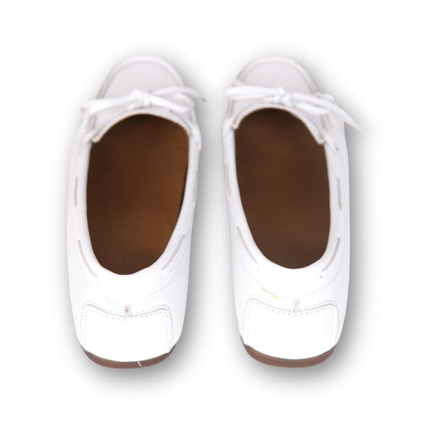 MastroDomenico Women's Handmade Moccasins - Selenite