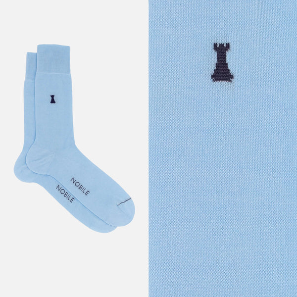 Federico II - Plain short sock 